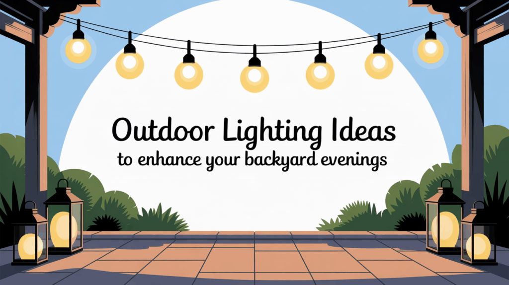 Outdoor Lighting Ideas to Enhance Your Backyard Evenings