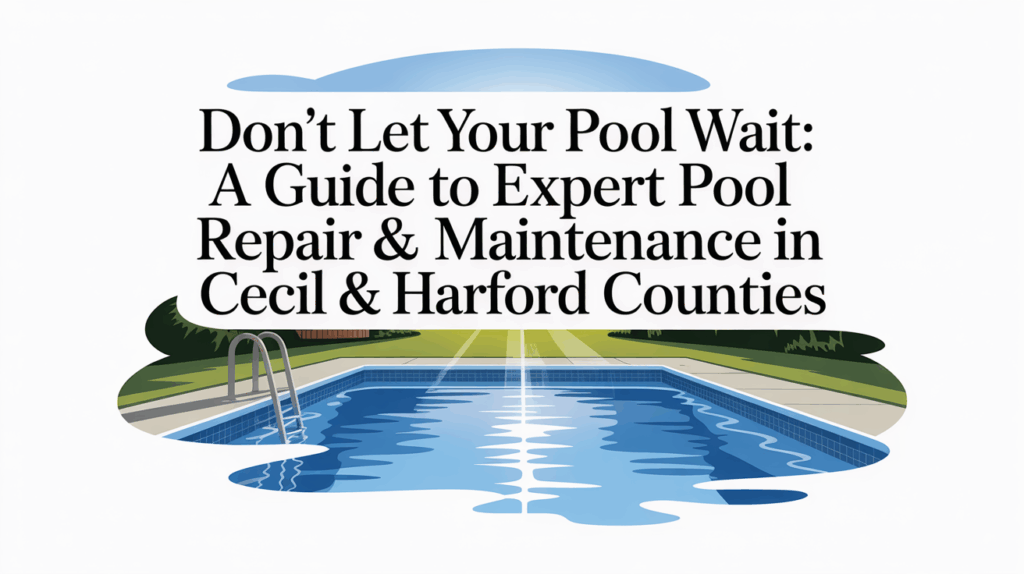 Don't Let Your Pool Wait: A Guide to Expert Pool Repair & Maintenance in Cecil & Harford Counties