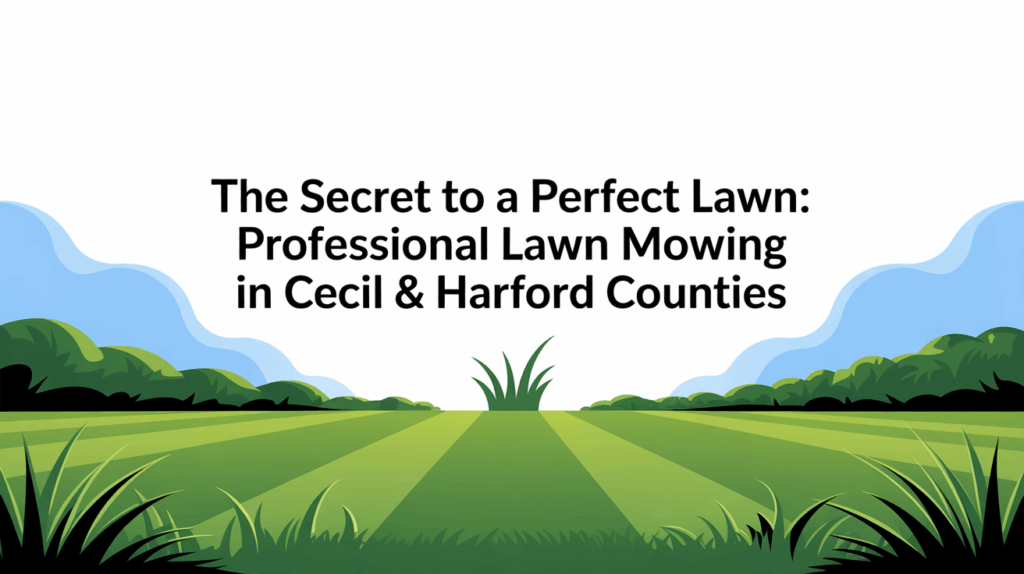The Secret to a Perfect Lawn: Professional Lawn Mowing in Cecil & Harford Counties