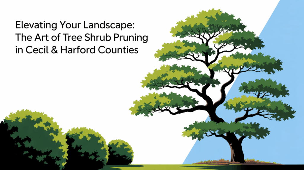 Elevating Your Landscape: The Art of Tree & Shrub Pruning in Cecil & Harford Counties