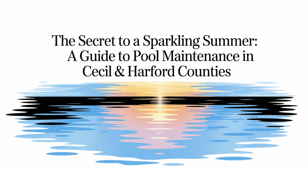 The Secret to a Sparkling Summer: A Guide to Pool Maintenance in Cecil & Harford Counties