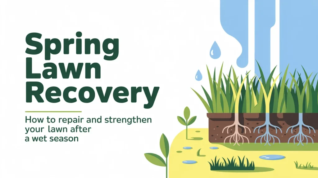 Spring Lawn Recovery How to Repair and Strengthen Your Lawn After a Wet Season
