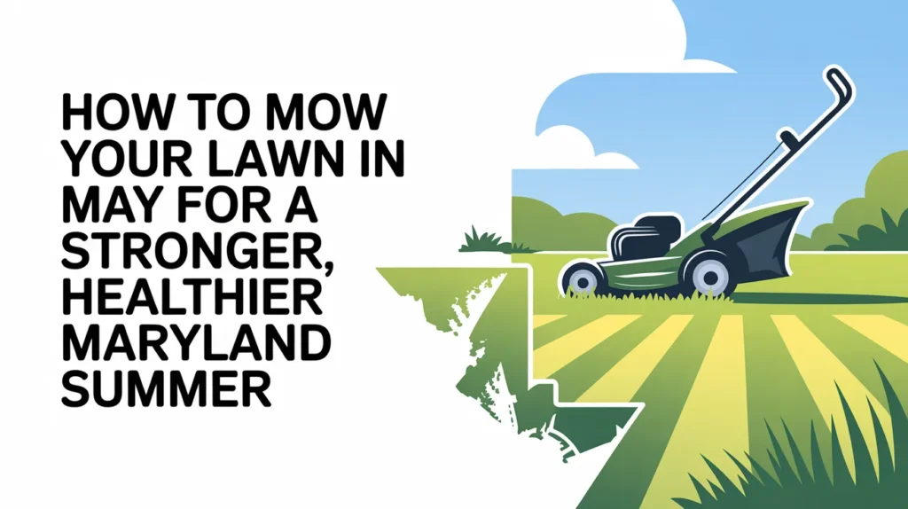 How to Mow Your Lawn in May for a Stronger, Healthier Maryland Summer