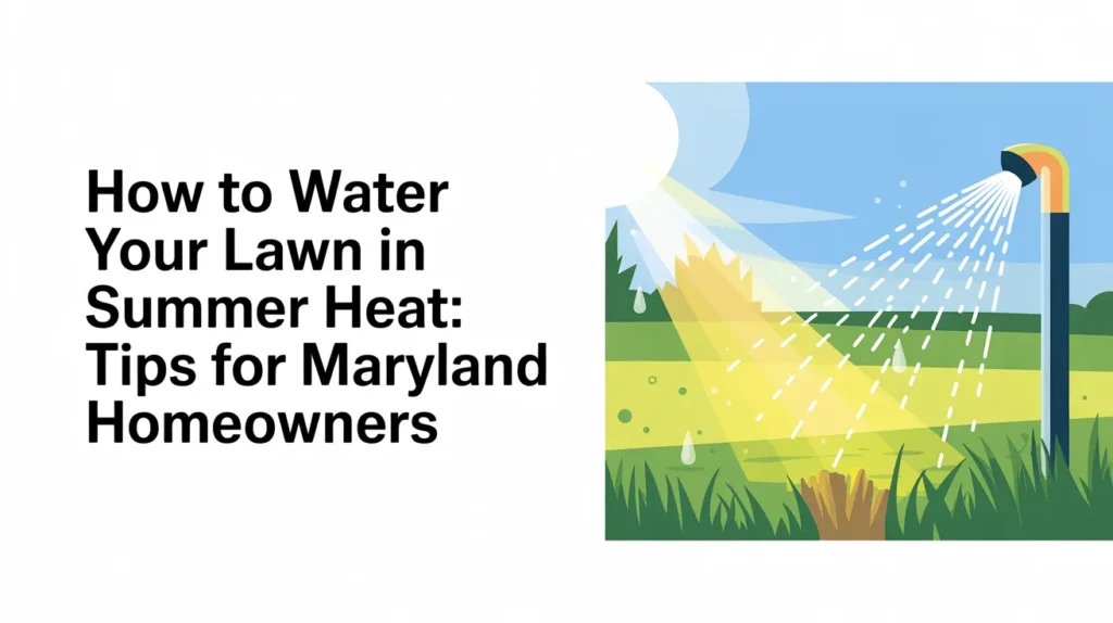 How to Water Your Lawn in Summer Heat Tips for Maryland Homeowners