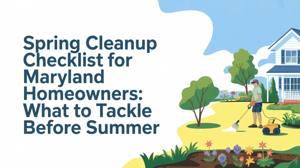 Spring Cleanup Checklist for Maryland Homeowners What to Tackle Before Summer