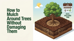 How to Mulch Around Trees Without Damaging Them