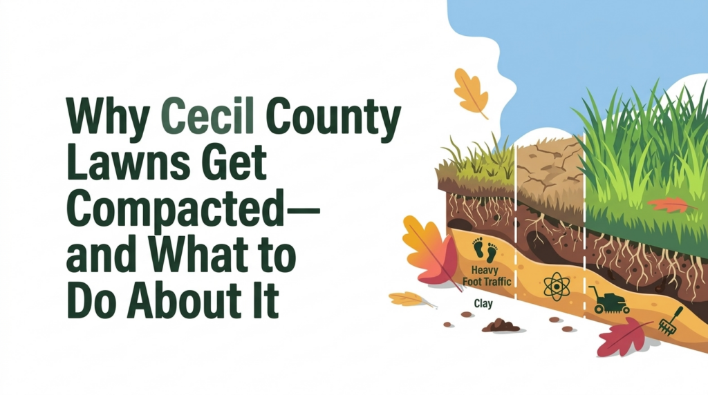 Why Cecil County Lawns Get Compacted—and What to Do About It